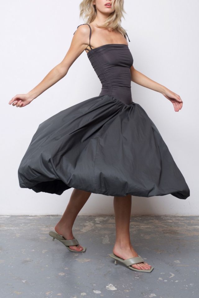 Amy Lynn Puffball Midi Dress #2