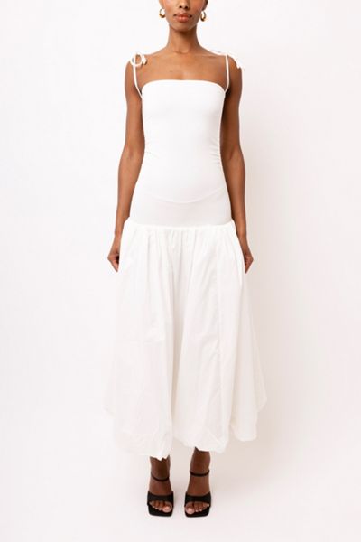 White Midi Dresses | Urban Outfitters
