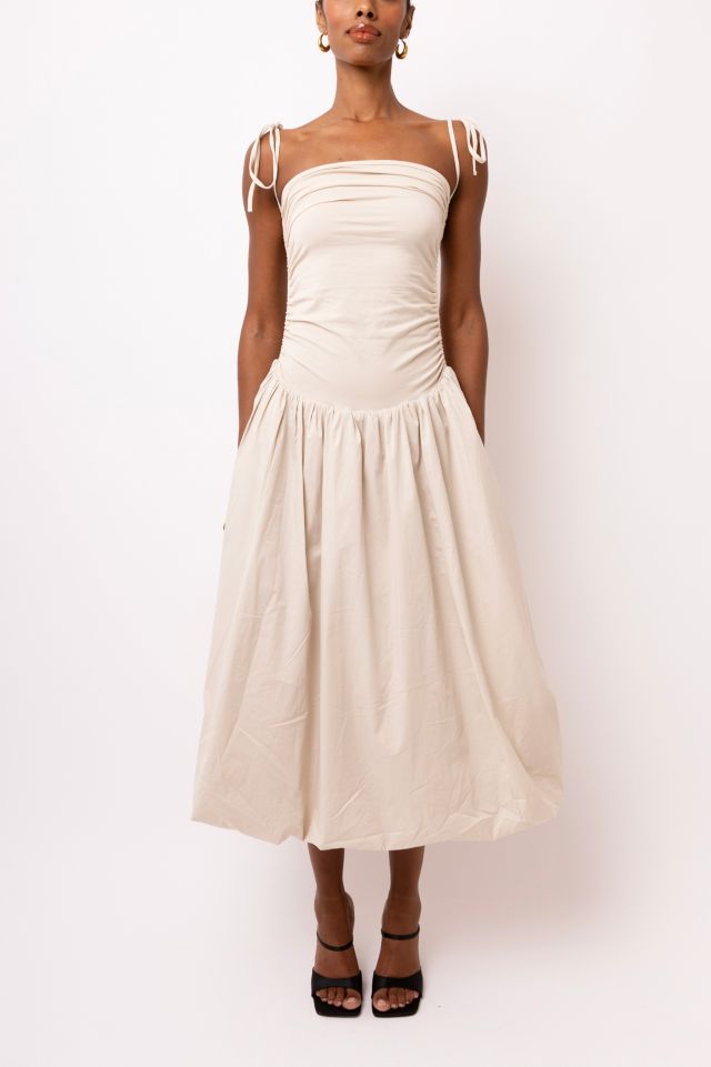 Amy Lynn Puffball Midi Dress #1