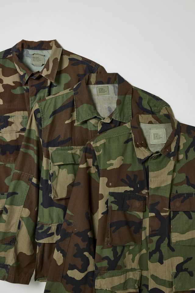 Urban Renewal Remade Cropped Camo Jacket