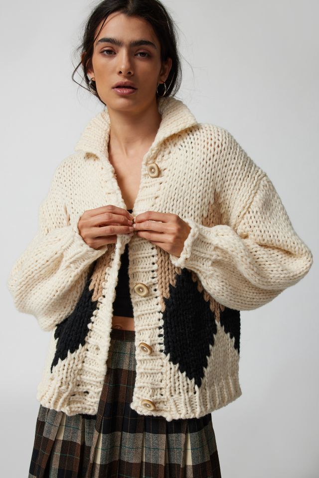 Little Lies Hand-Knit Cardigan | Urban Outfitters Canada