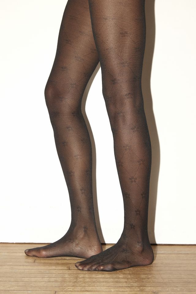 UO Daisy Pattern Tights #2