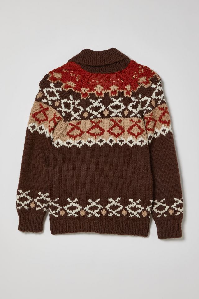 Vintage Patterned Cardigan #1