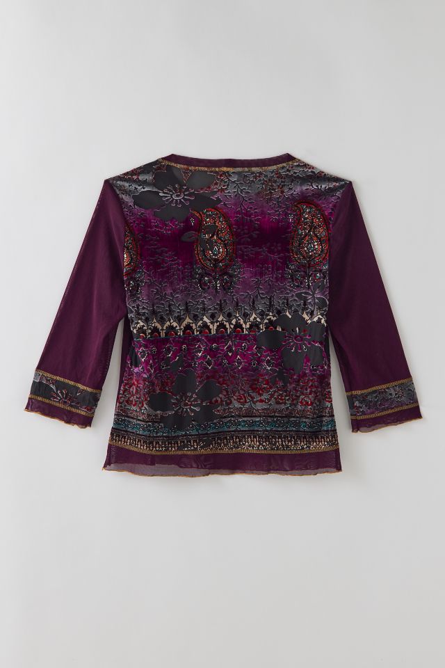 Haut en Maille Vintage & Velours #1