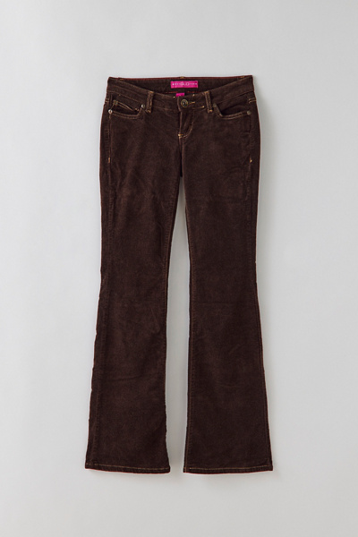 Vintage Lace Up Corduroy Pants
