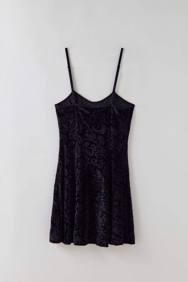 black lace dress with beige underlay Color Block Lace Dress