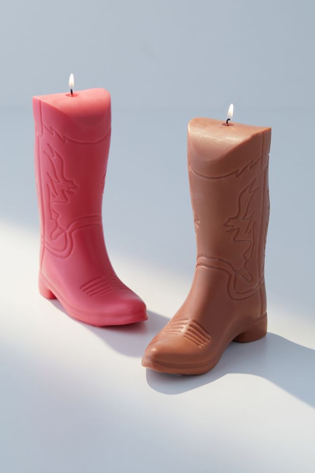Davie Ocho Cowboy Boot Candle #3
