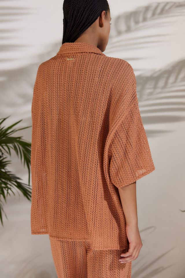 Chemise de Plage Largo Crochet Billabong #2