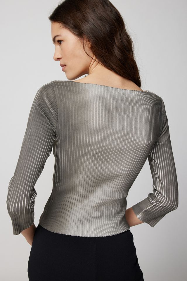 197 Ribbed Long Sleeve Graphic Tee | Urban Outfitters