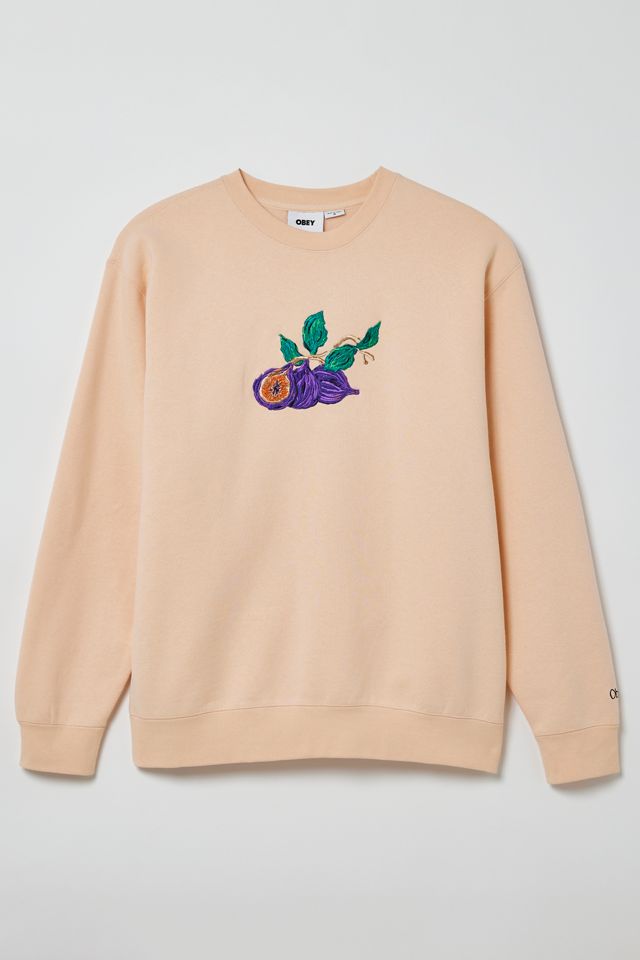 OBEY Fig Crew Neck Sweatshirt Urban Outfitters