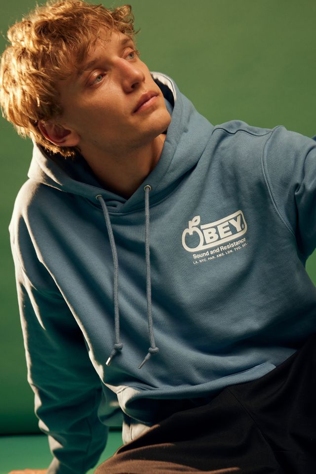 OBEY Sound And Resistance Hoodie Sweatshirt #3