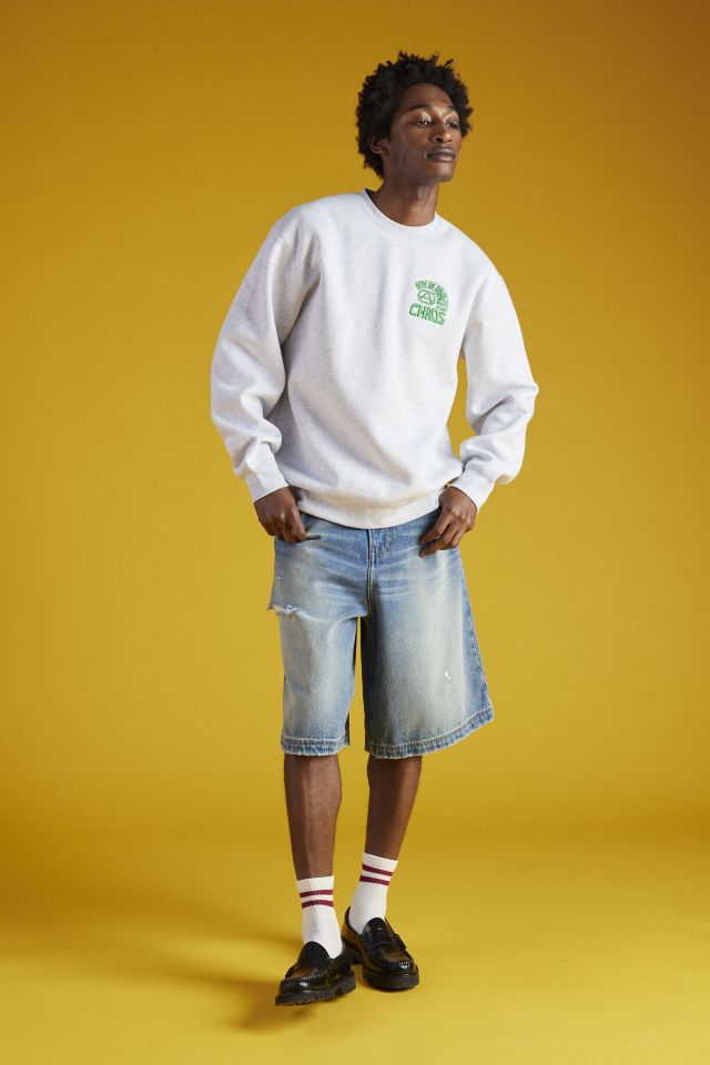 OBEY UO Exclusive Peace Program Crew Neck Sweatshirt #3