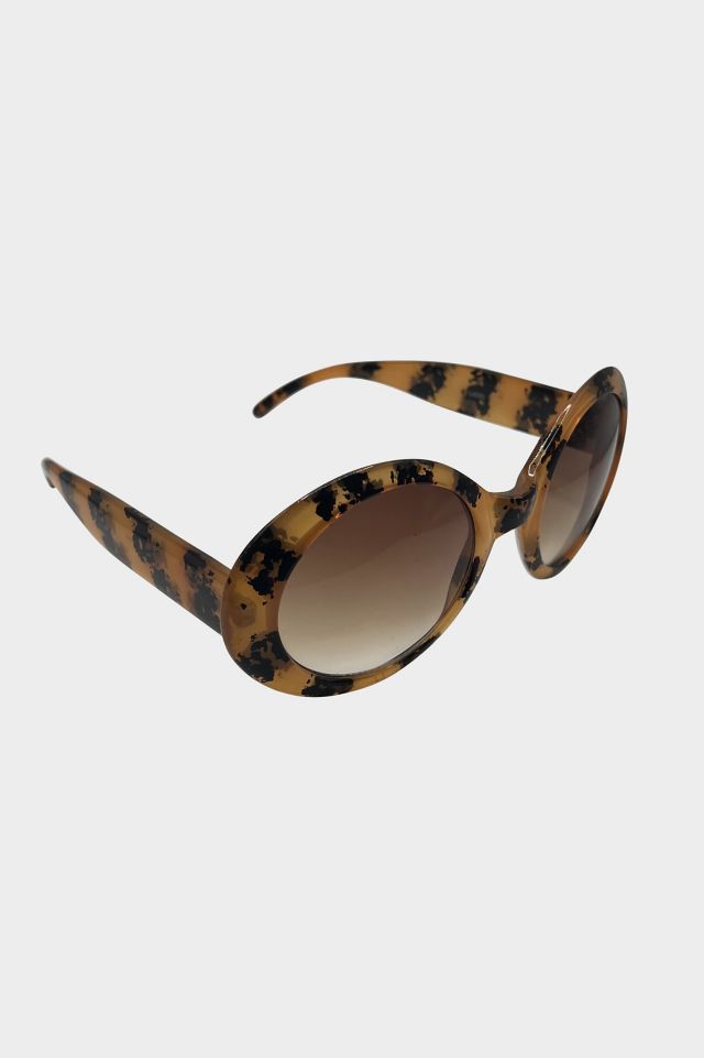 Giant Vintage Bubble Oversized Round Sunglasses #1