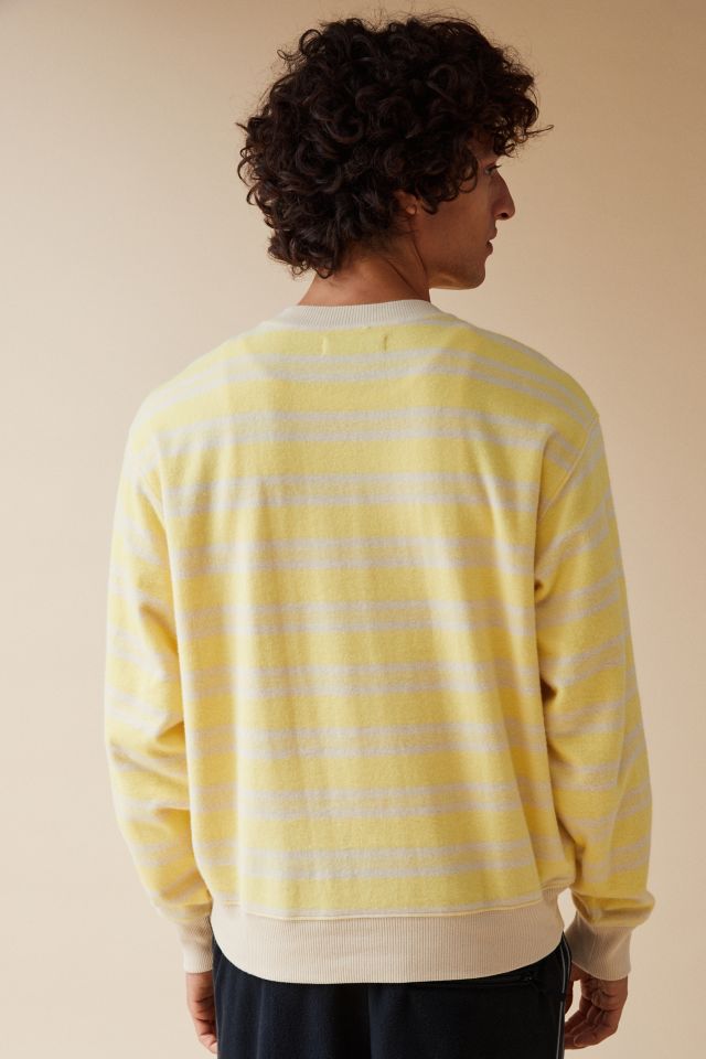 Chandail molletonné réversible, ras du cou, motif à rayures d'UO #2