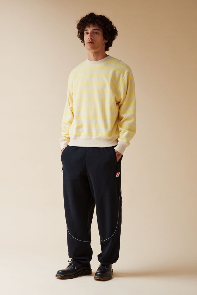 Chandail molletonné réversible, ras du cou, motif à rayures d'UO #3