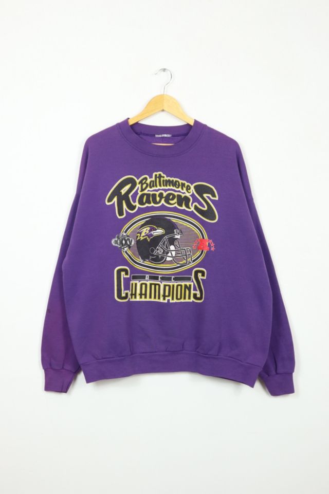 Vintage 2001 Baltimore Ravens Crew - XXL