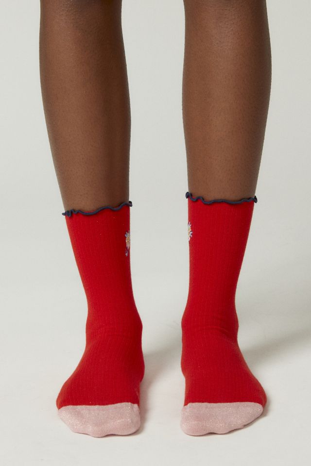 Happy Socks Violet Ankle Sock #1