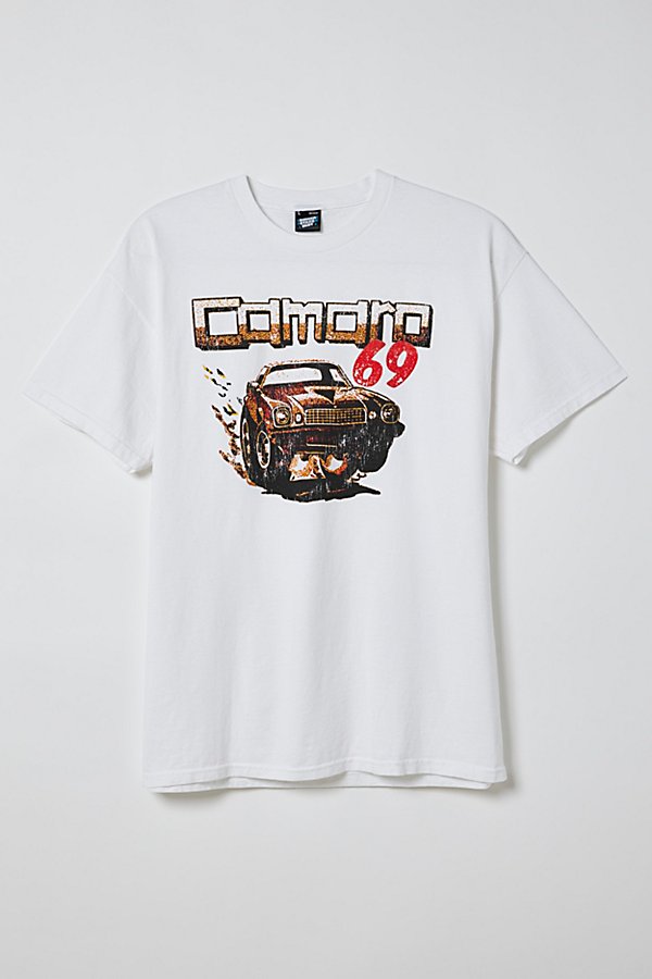 Urban Outfitters Screen Stars Uo Exclusive Camaro '69 Tee In White, Men's At