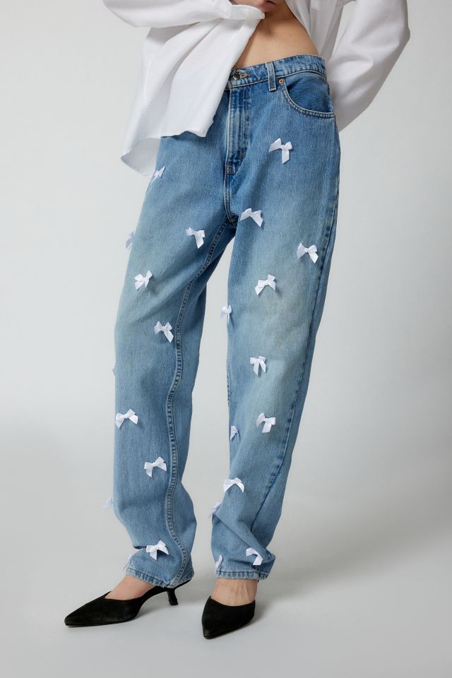 Urban Renewal Remade Levi's® Allover Bow Jean