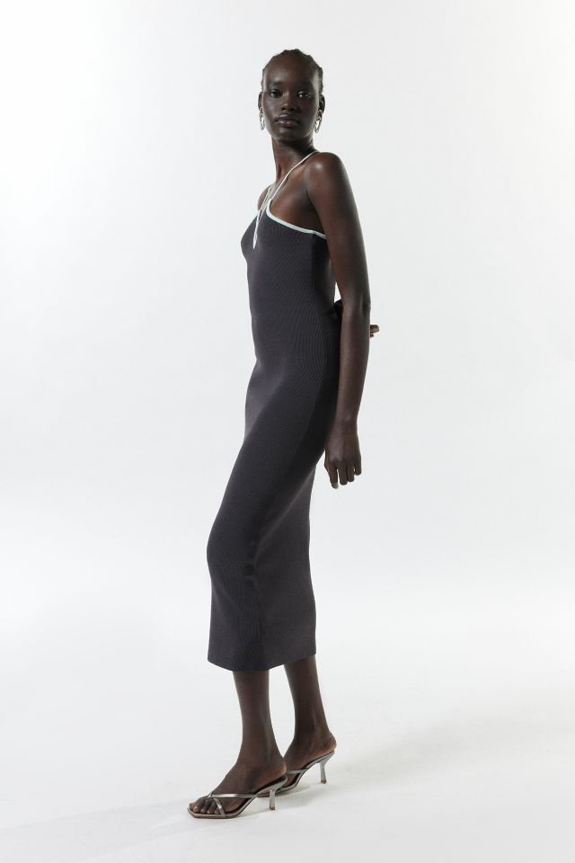MINKPINK Beverly Contrast-Trim Midi Dress #2