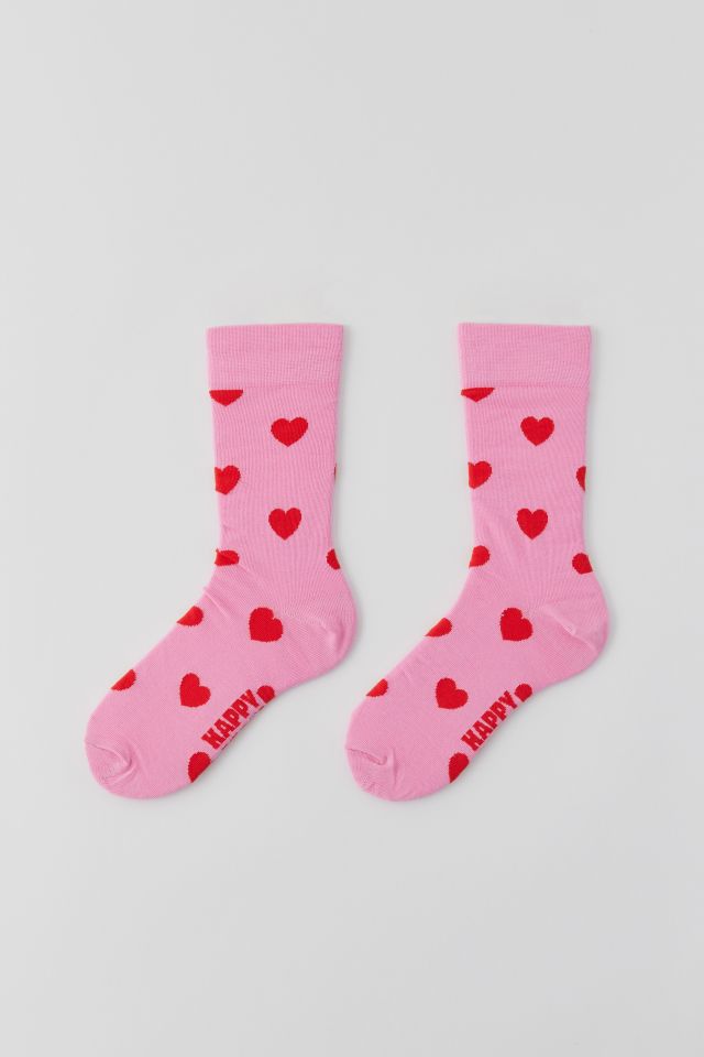 Happy socks pink 2025 hearts