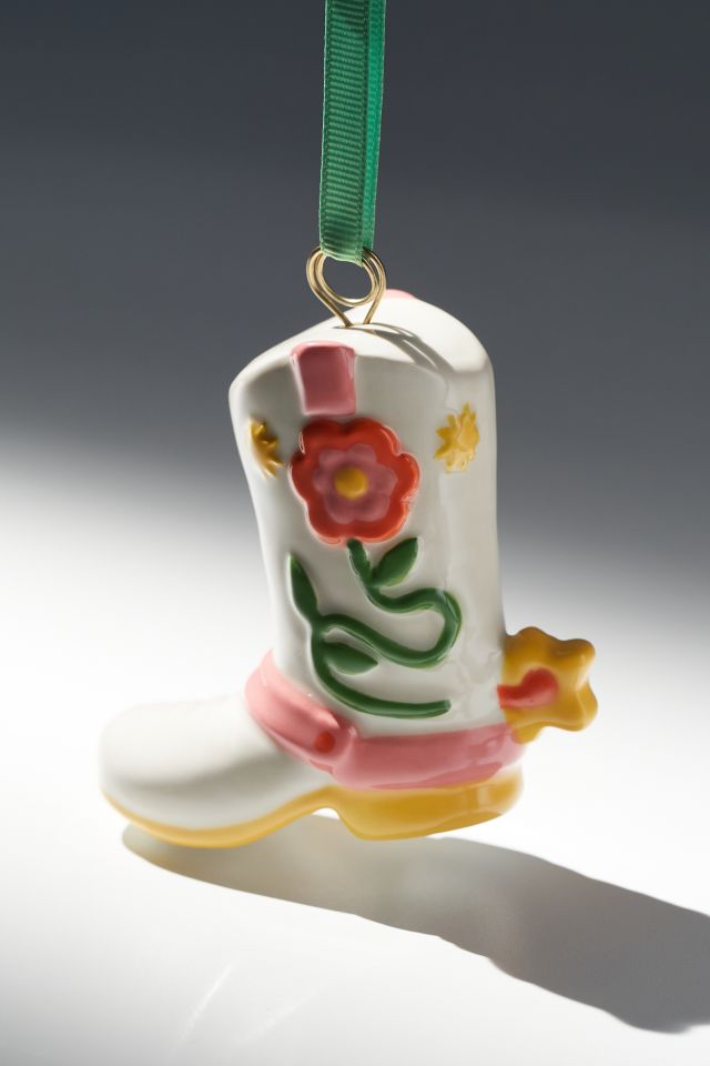 Cowboy Boot Ornament #1
