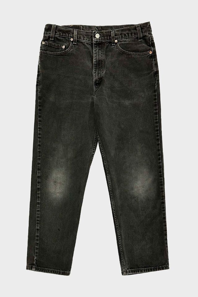 Vintage 1990’s Levi’s USA 550 Baggy Fit Black Denim Jeans | Urban ...