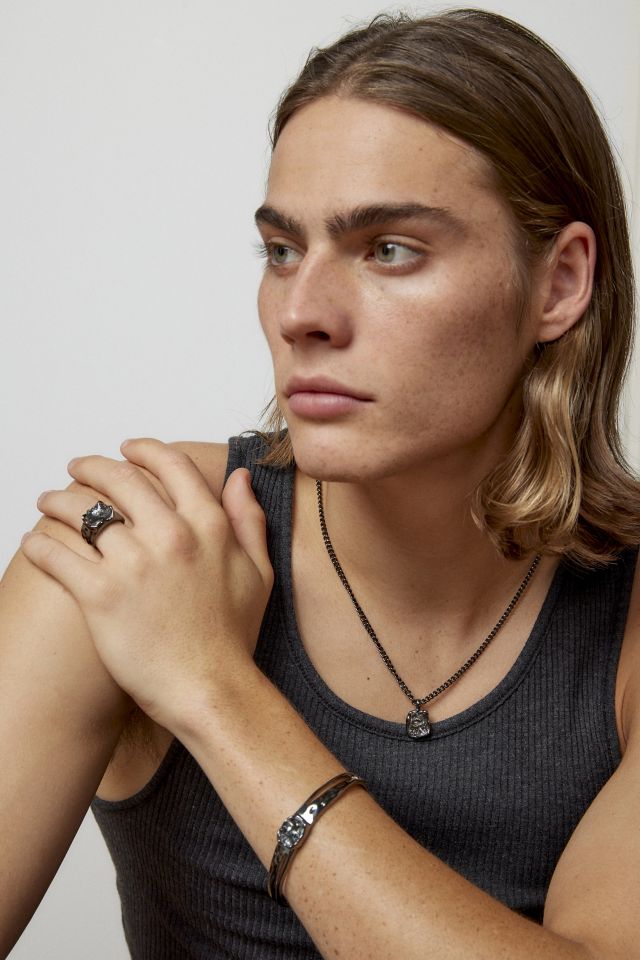 Lucien Molten Pendant Necklace Urban Outfitters