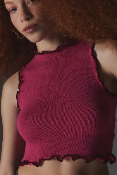 UN Pink Cropped Sweater Top – URBAN NOVA