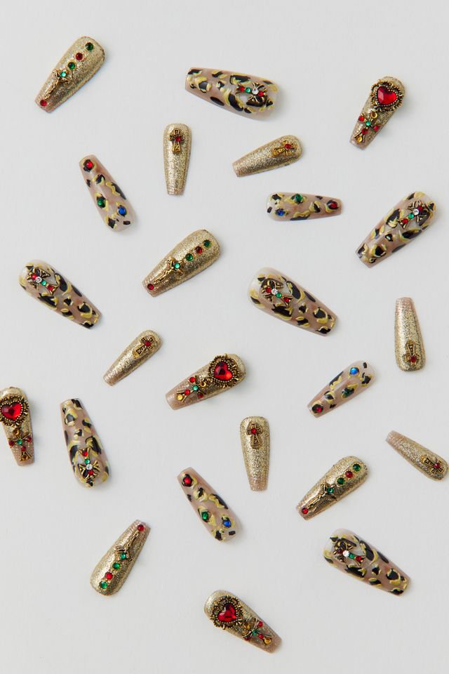 PSYTONE Runway Inspired Ultra Long Press On Nail Kit #1
