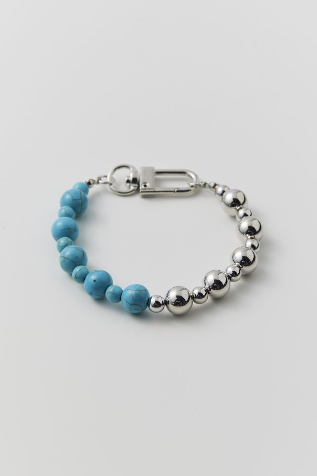 Stone & Ball Bead Bracelet #1