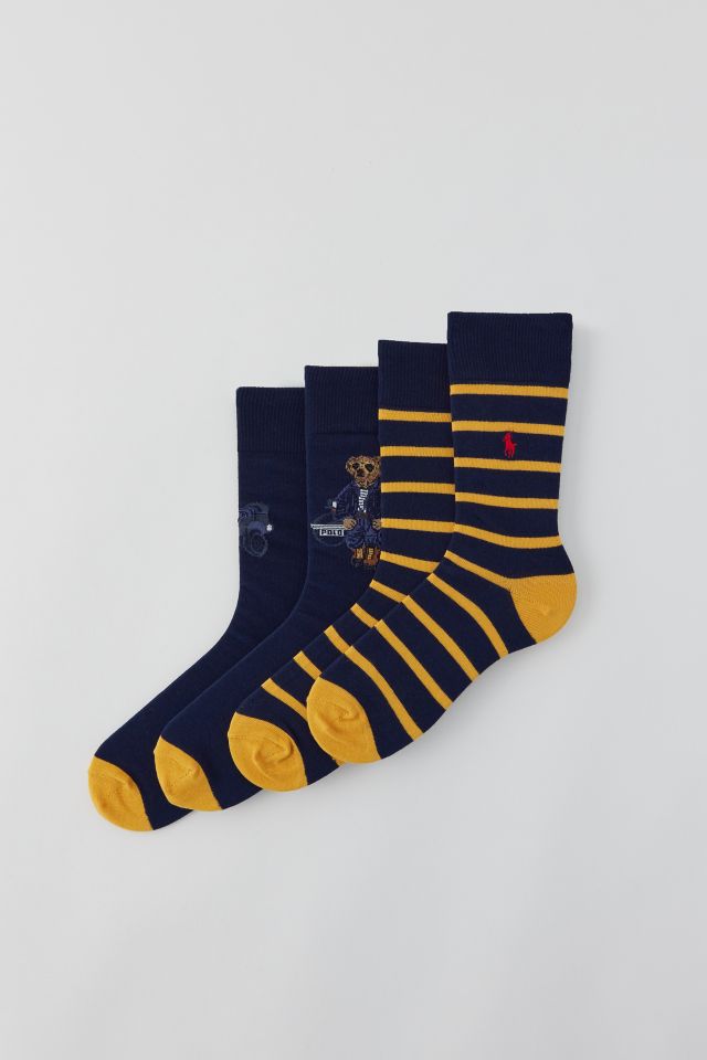 Polo Ralph Lauren Denim Bear Trouser Sock 2-Pack #1