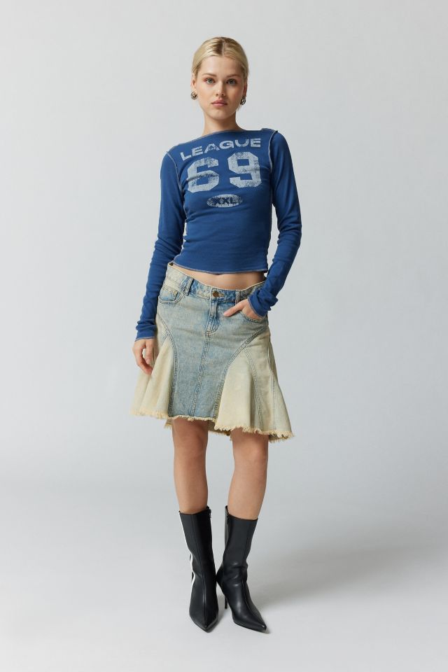 T-shirt Manches Longues Bébé Varsity League #1