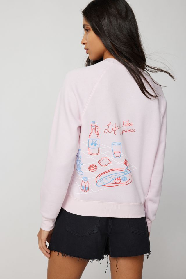Project Social T Ciao Bella Dinner Party Crew Neck Sweatshirt #1