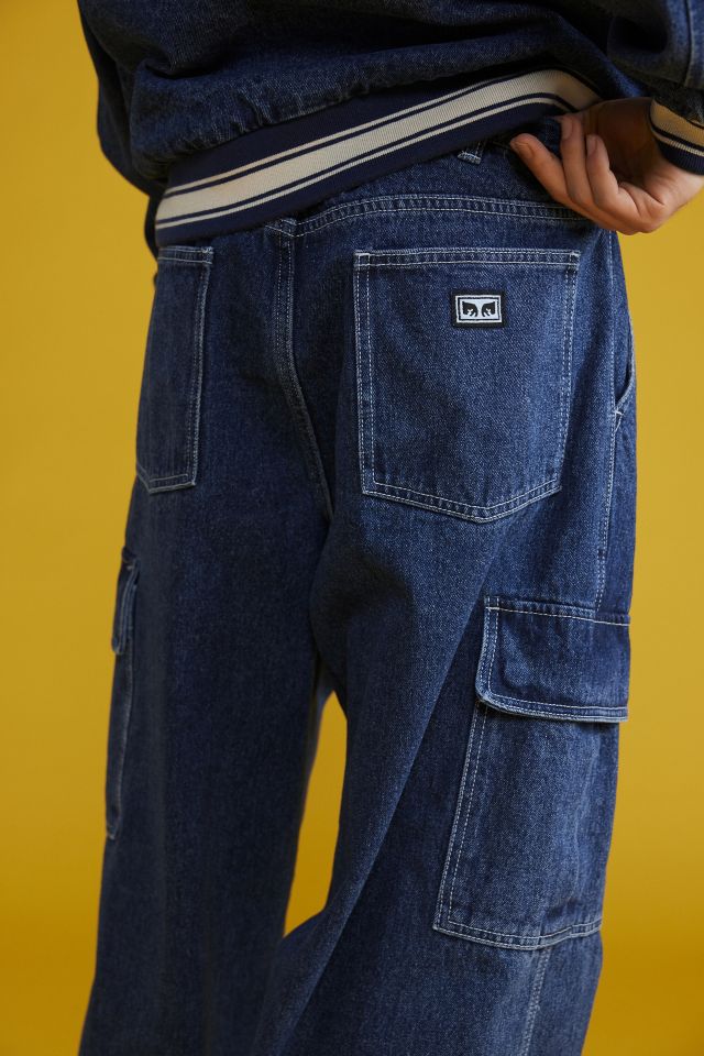 OBEY Bigwig Baggy Cargo Jean #4