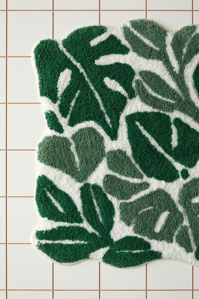 Allover Jungle Bath Mat Urban Outfitters