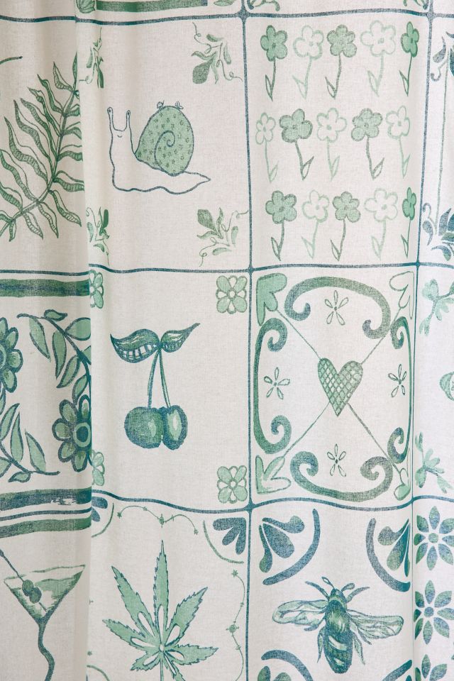 Mariana Tile Shower Curtain