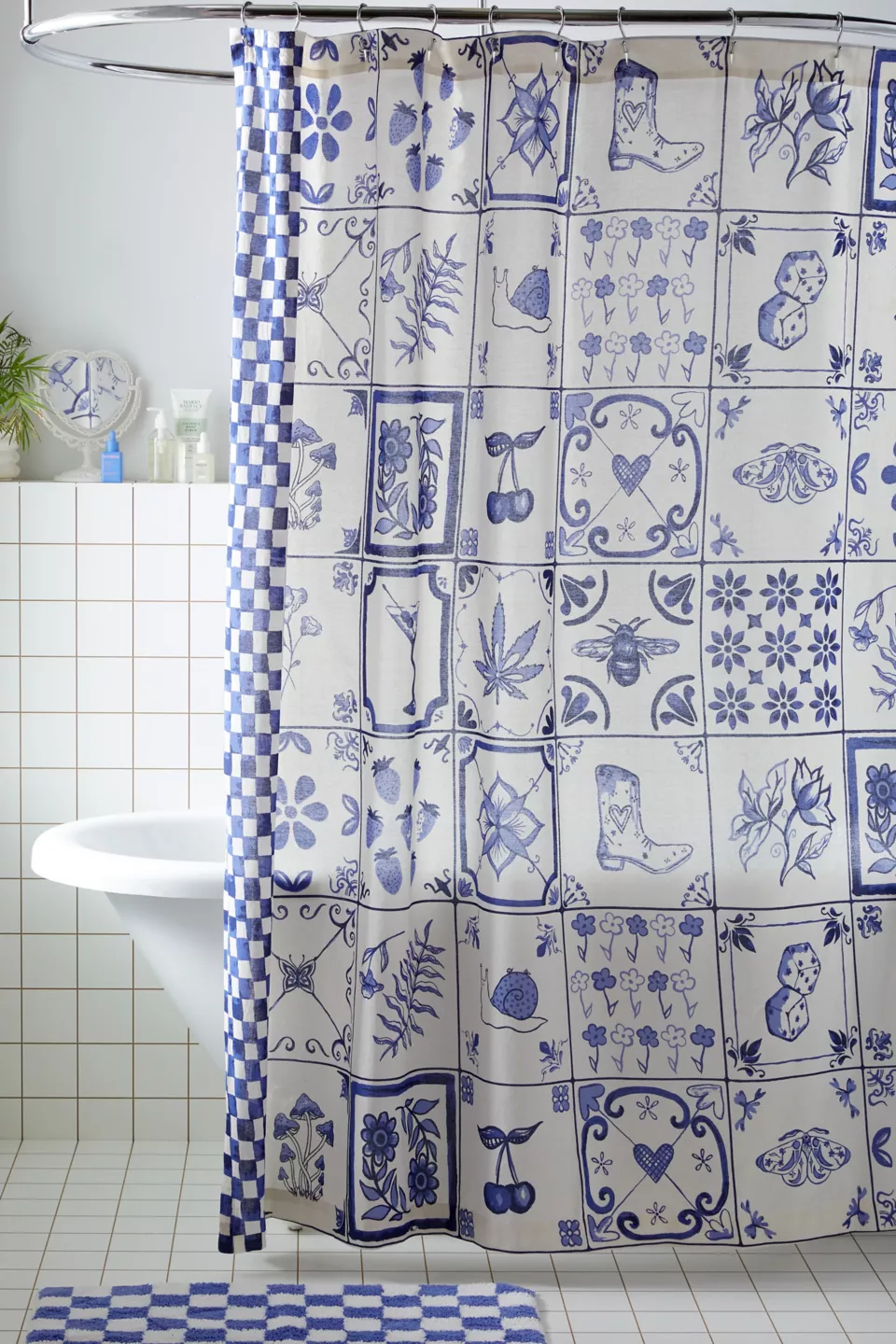 Mariana Tile Shower Curtain