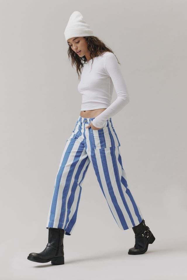 BDG Joey Striped Straight Leg Pant #4