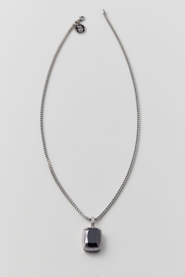 King Ice Onyx Crown Julz Necklace #1