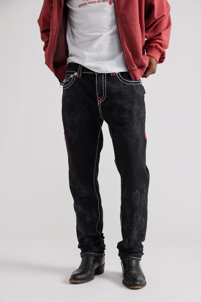 True religion store black slim jeans