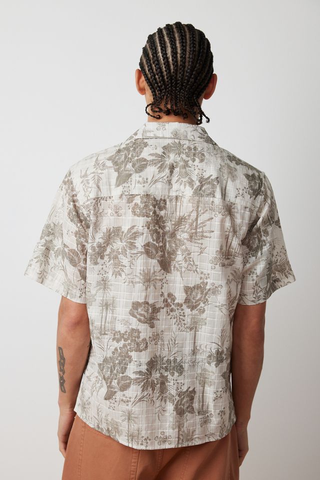 Wax London Flower Applique Didcot Short Sleeve Shirt - Navy/Multicolor