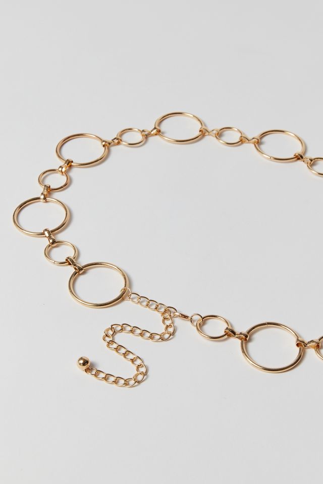 Wide Circle Chain Belt #3