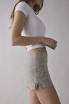 UO Dariah Linen Micro Mini Skort