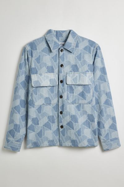 LC23 Patchwork Denim Overshirt