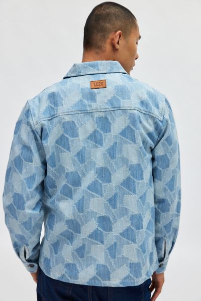 LC23 Patchwork Denim Overshirt