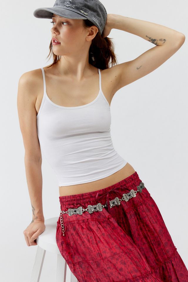 Square Western Chain Belt Urban Outfitters