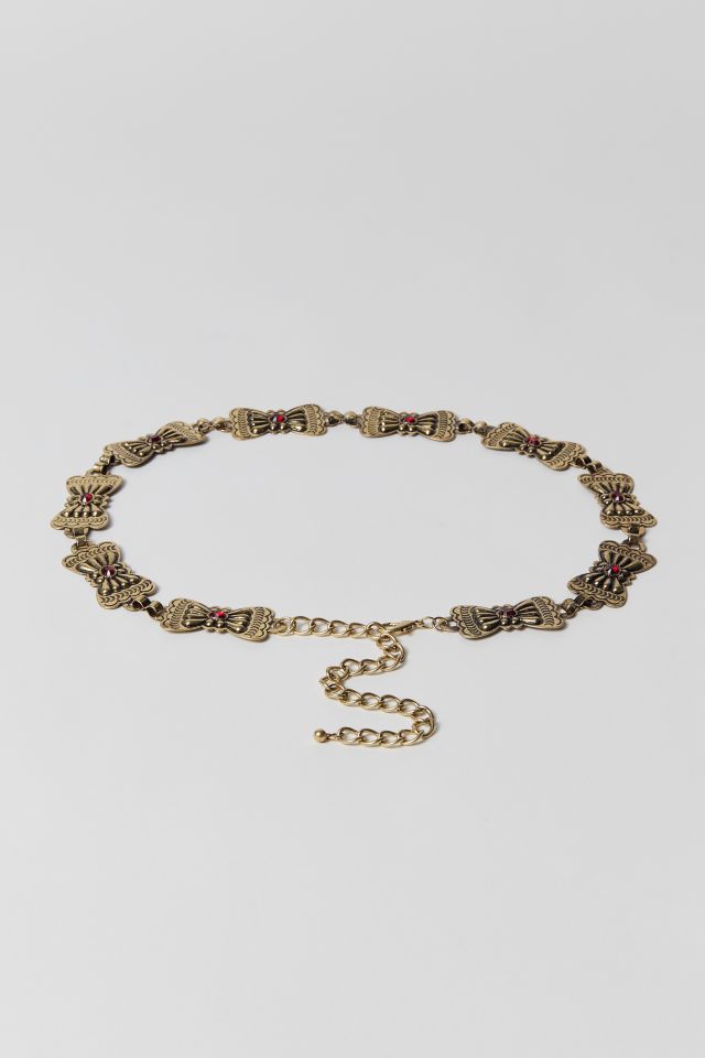 Ceinture Chaîne Western Carrée #1