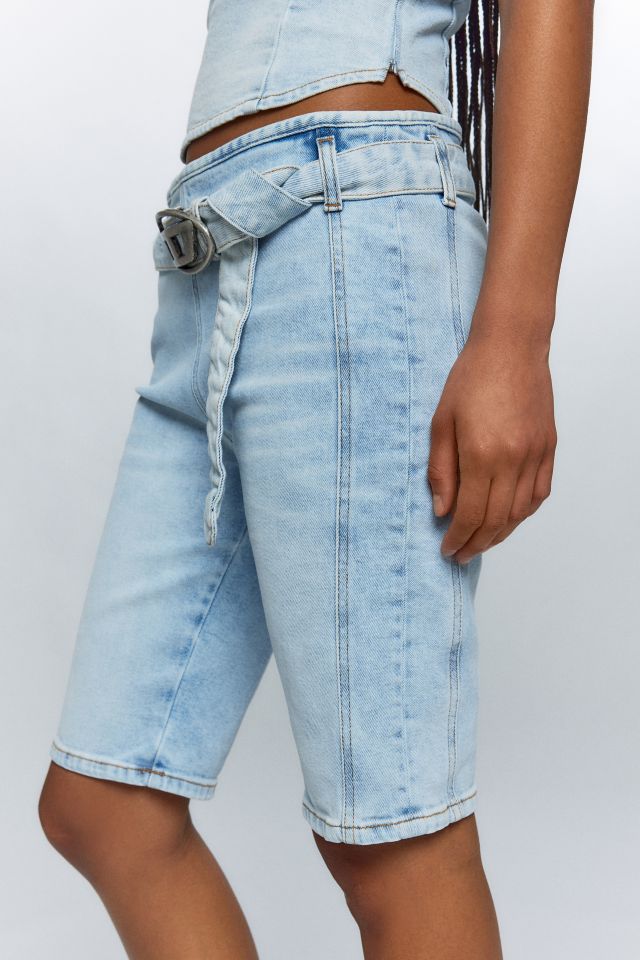 【DIESEL】スリムフィット DE-GINNY デニムショートパンツ DIESEL】スリムフィット DE-GINNY デニムショートパンツ (DIESEL