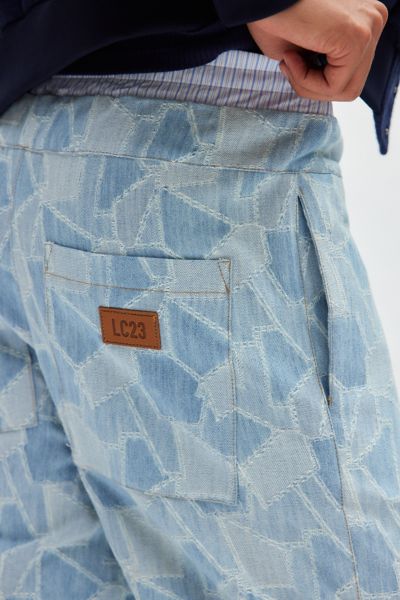 LC23 Patchwork Denim Pant